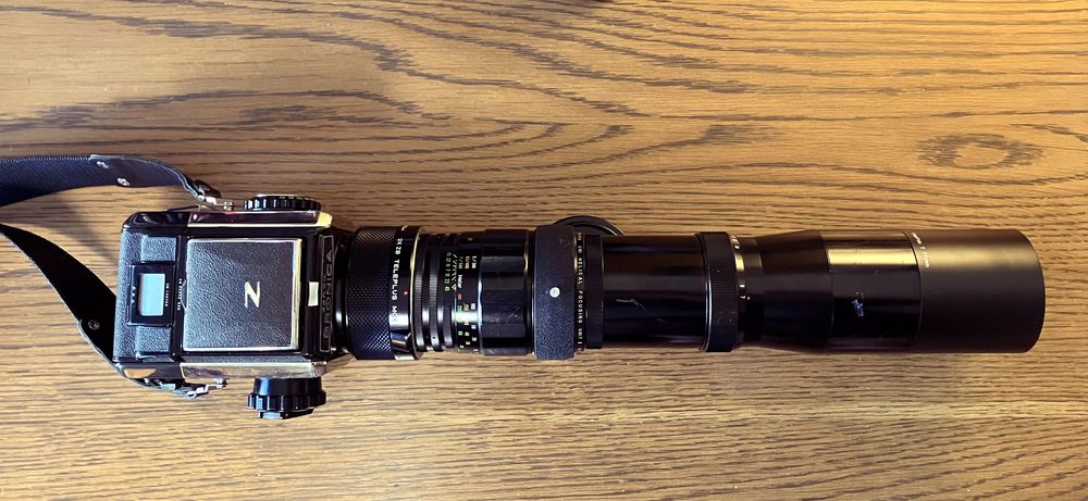 Bronica S2a Telephoto madness: the Komura 500mm f/7 (or with teleconverter, 1 meter f/14!)